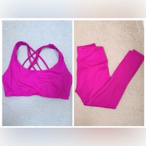 Sports Bra and Leggings